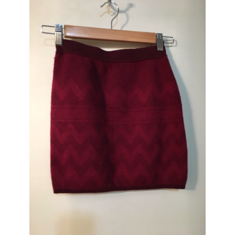 Wool/Cotton Sweater Skirt